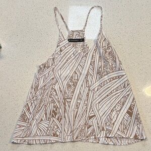 Manaola ‘Ilima Top in uluhala print